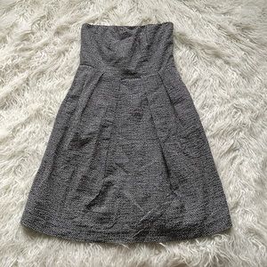 J Crew Navy Polka Dot Fit & Flare Summer‎ Dress